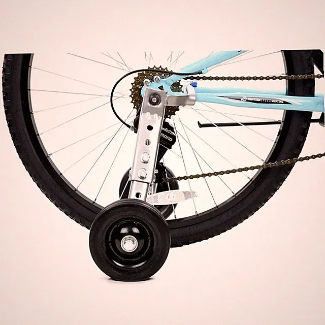 Adult Heavy-Duty Adjustable Training Wheels for 24-29 InchBicycles - Perfect...