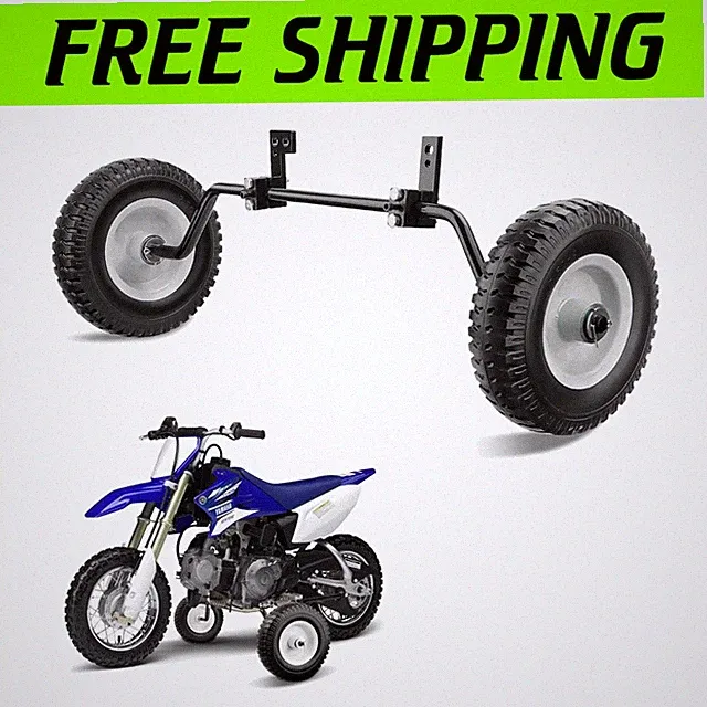 Alloy Steel Dirt Bike Training Wheels - Perfect for Young Riders & Off-Road Use/
