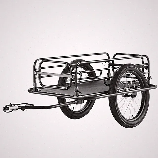 Commuter Bike Cargo Trailer - 275 lbs Foldable Quick Release 20 Wheels
