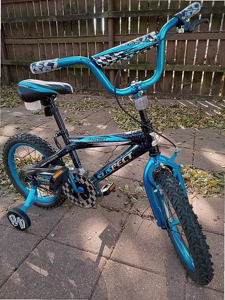 Dynacraft 16” Inches Suspect Boys Kids Bike BMX Bicycle Ages 6-10 Years Old Blue