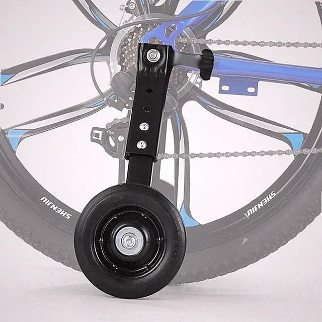 Heavy-Duty Bike Training Wheels for 24-29 Inch Bicycles - 300LB Capacity Adju...