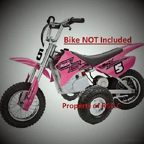 ONE SET OF RAZOR MX 350 & 400 TRAINING WHEELS MX350 ELECTRIC BIKE