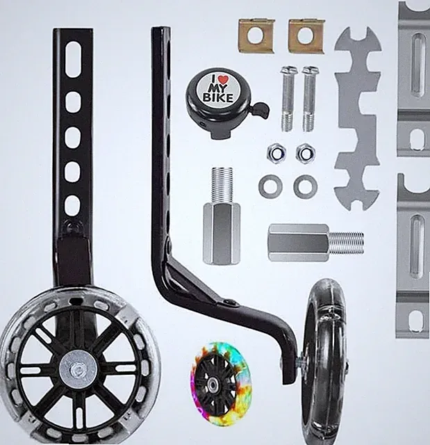Training Wheels for Bike,With Axle Extenders,Compatible for Bikes of 12/14/16/18
