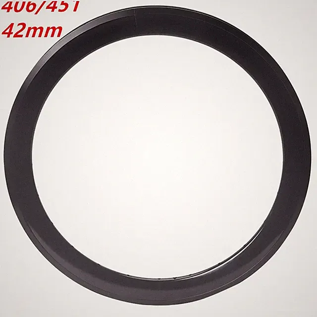 Ultralight Disc/V Brake16-24 Holes Folding 700C Road Bike Rims Height 42mm